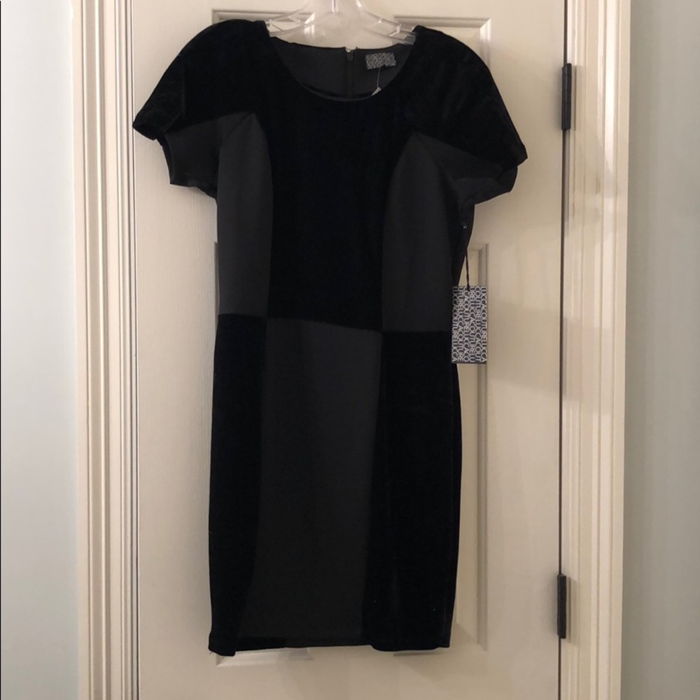 Lucia couture mini black dress